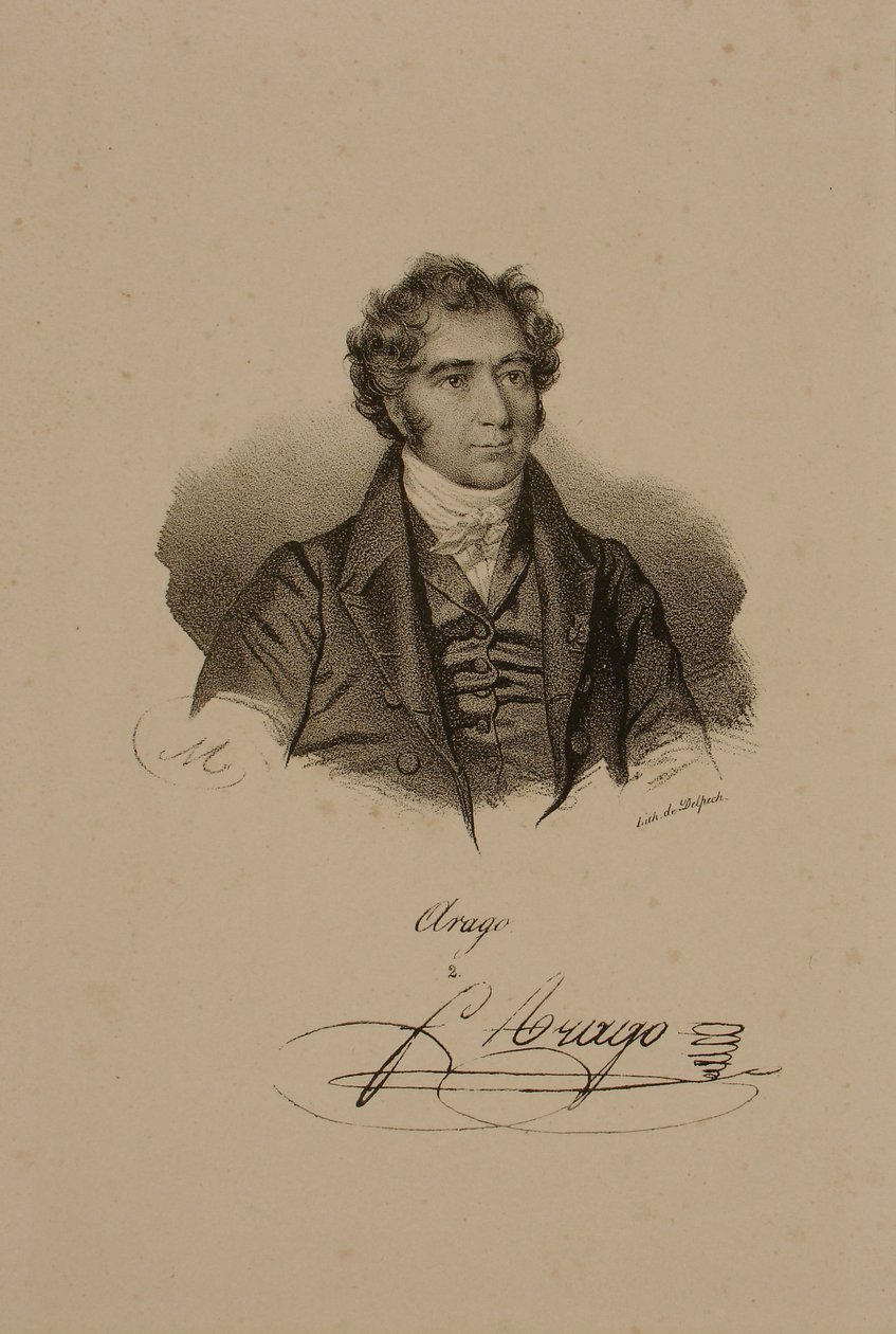 Portret van Dominique Francois Jean Arago (1786-1853) door Francois Seraphin Delpech