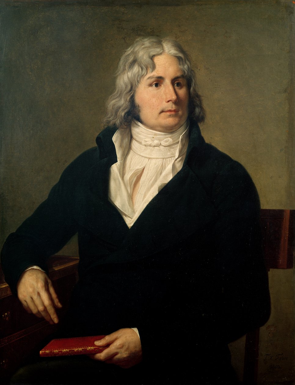 Louis-Francois Bertin, ca. 1803 door Francois Xavier Fabre
