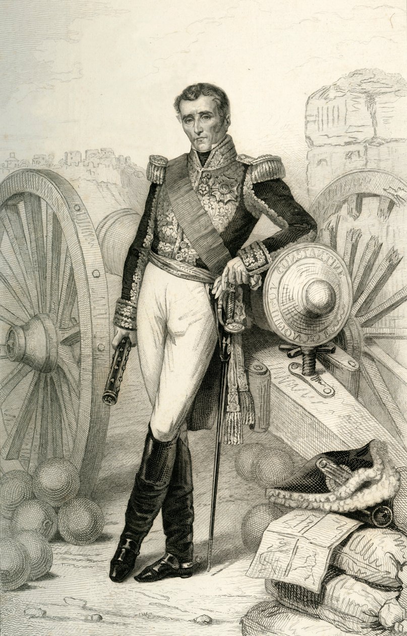 Sylvain Charles Valée, 1804, 1839 door Francois
