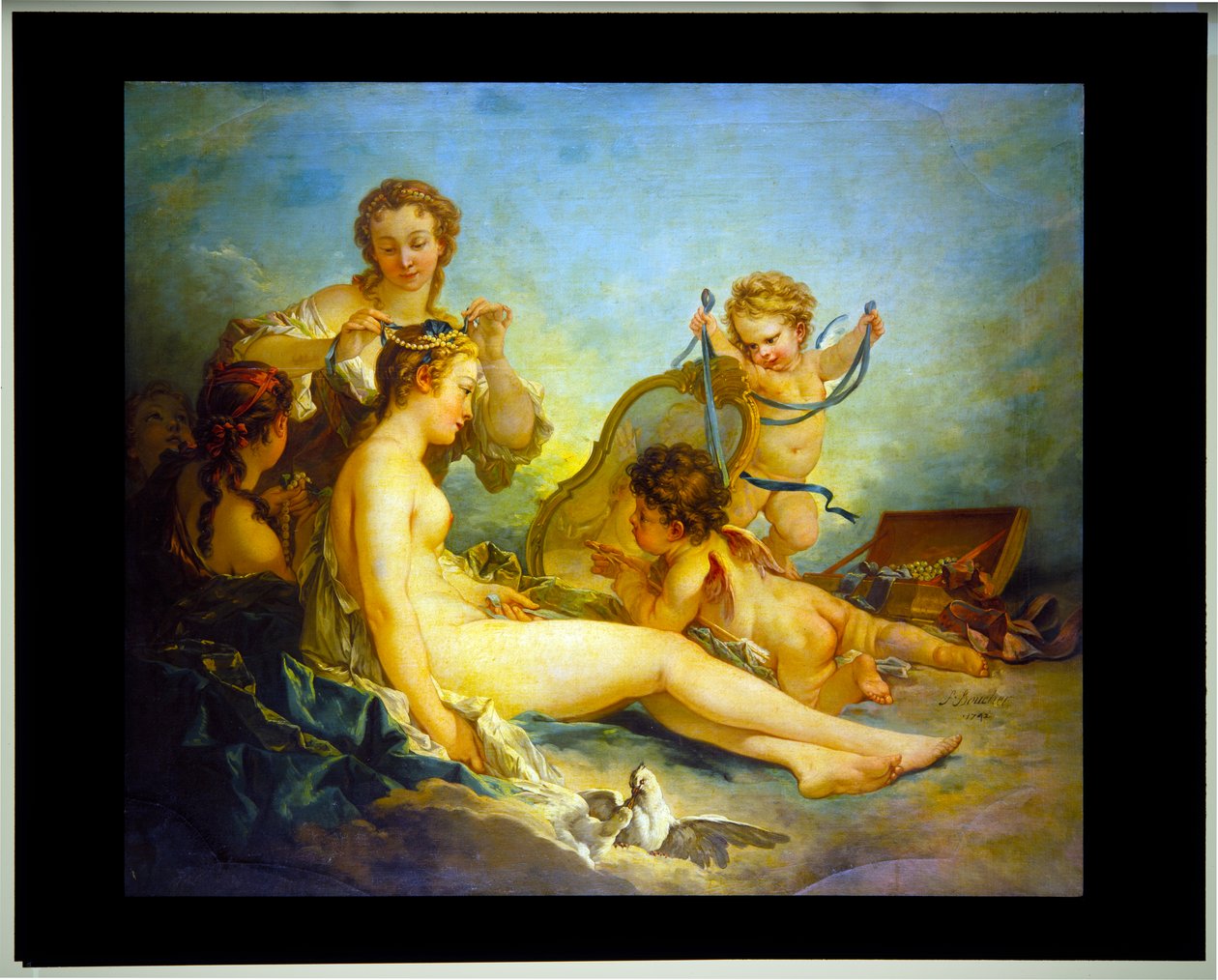 La Toilette de Venus door François Boucher