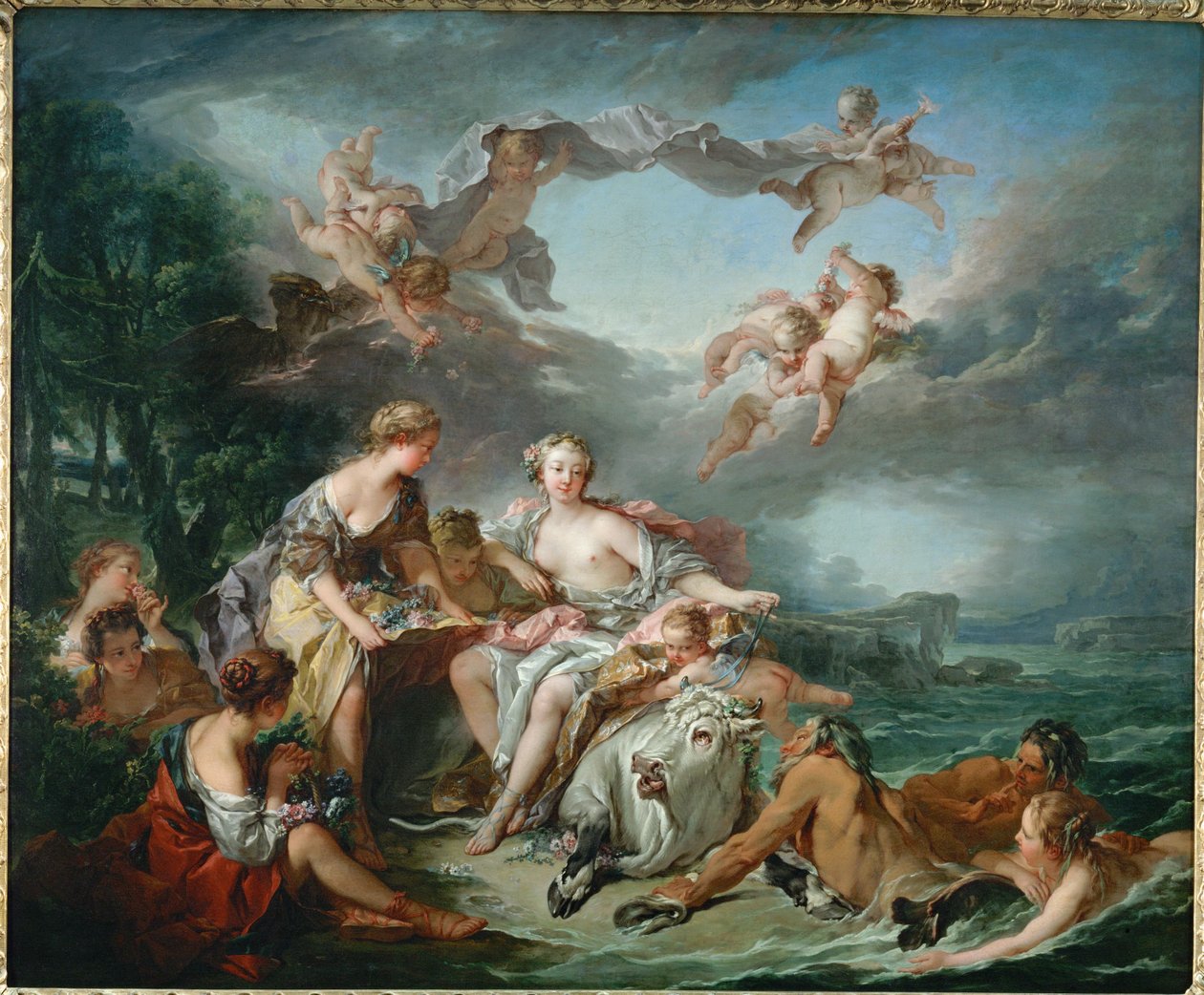 De verkrachting van Europa ... door François Boucher