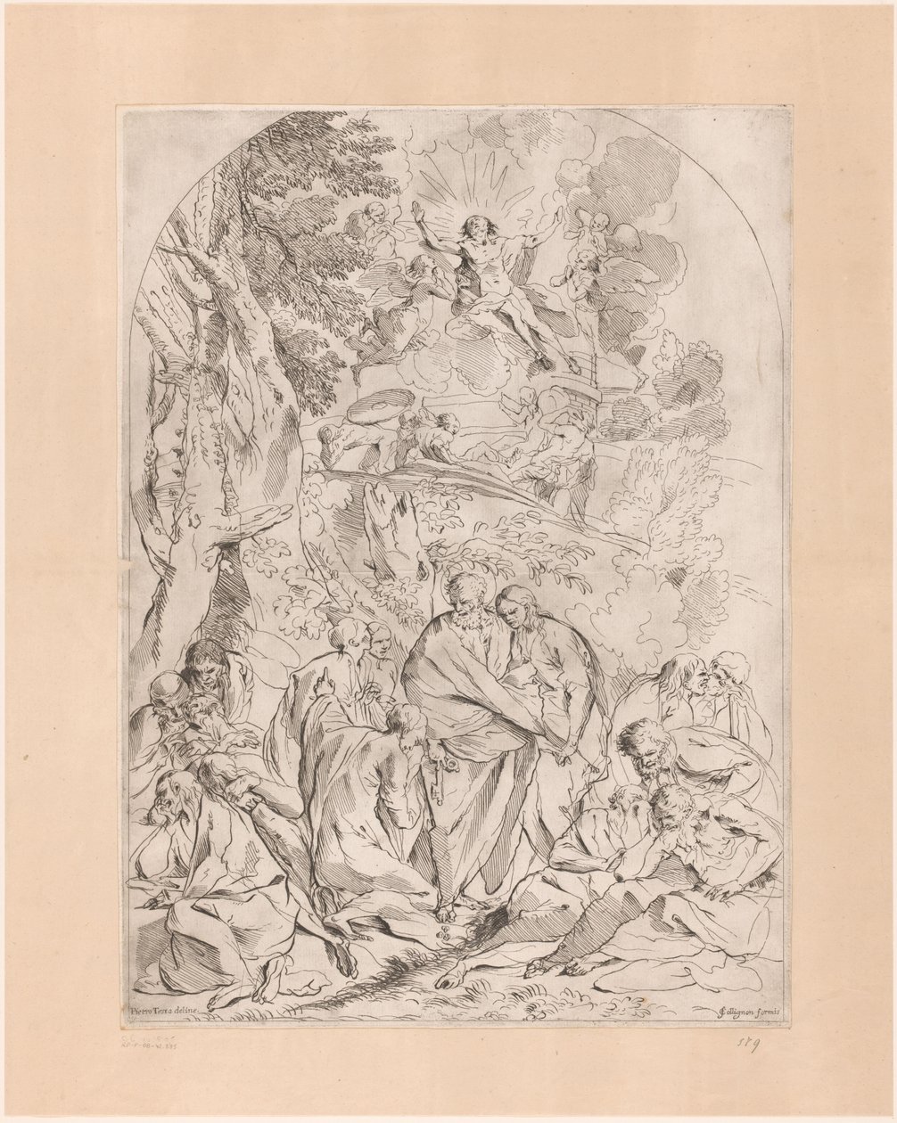 Hemelvaart van Christus door Francois Collignon