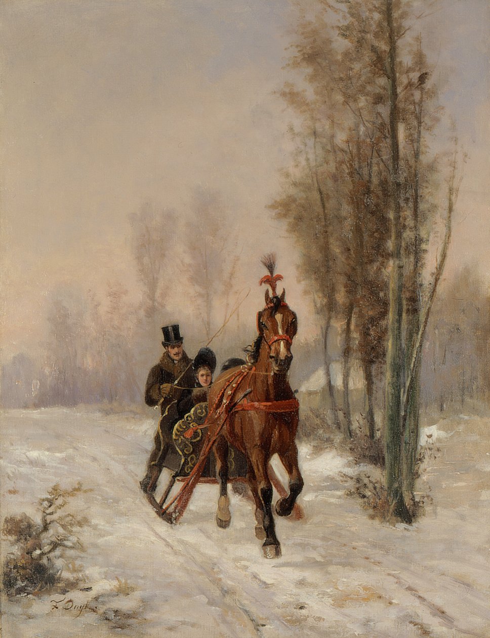 De Slee door Francois Duyck
