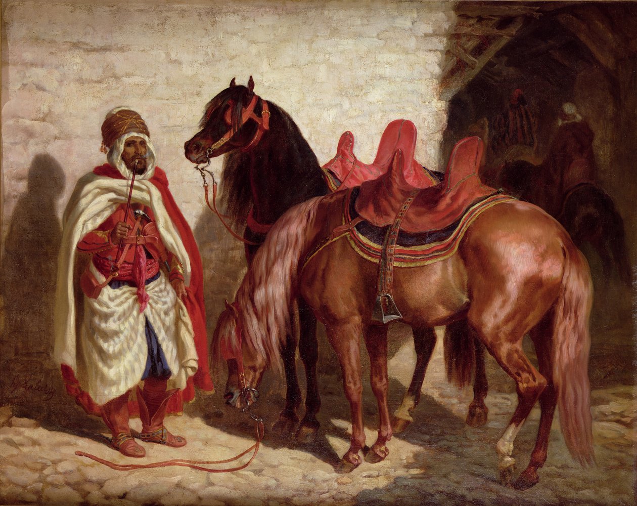 Onbekend schilderij door Francois Hippolyte Lalaisse