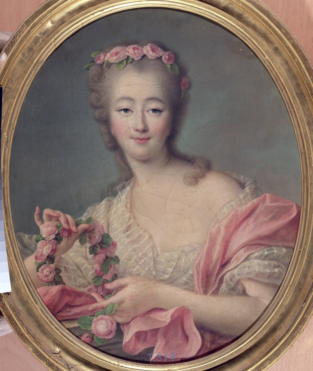 Madame du Barry door Francois Hubert Drouais