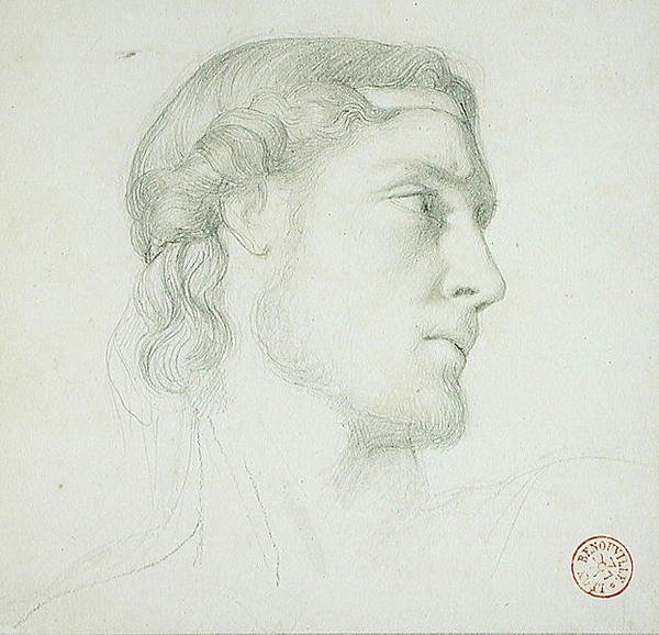 Hoofdstudie door Francois Leon Benouville