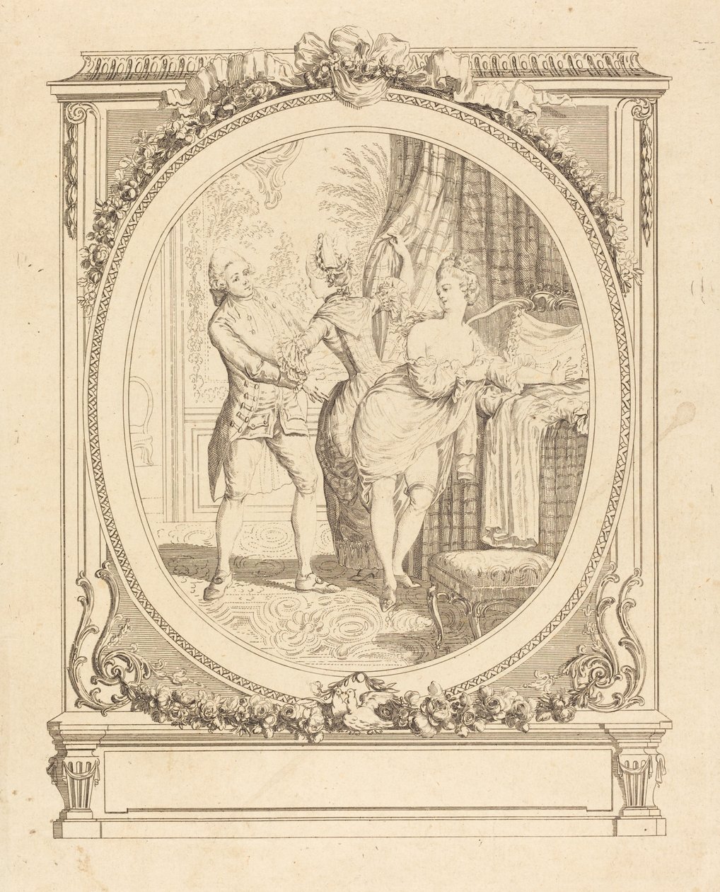 De Indiskreet door Francois Marie Isidore Queverdo