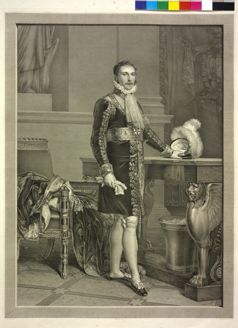 Eugène de Beauharnais door Francois Pascal Simon Baron Gerard