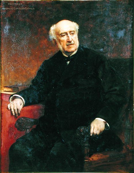Francois-Jules Simon-Suisse (1814-96) 1894 door Francois Schommer