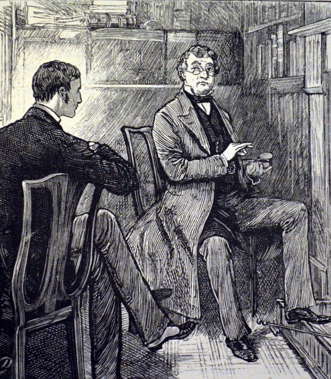 Professionele heer, 1883 door Frank Dadd