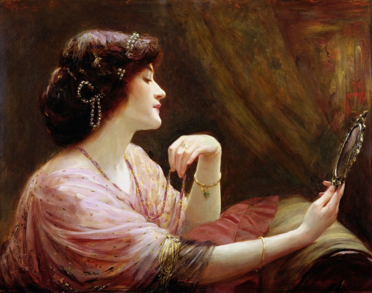 De Geëmailleerde Ketting, 1911 door Frank Markham Skipworth