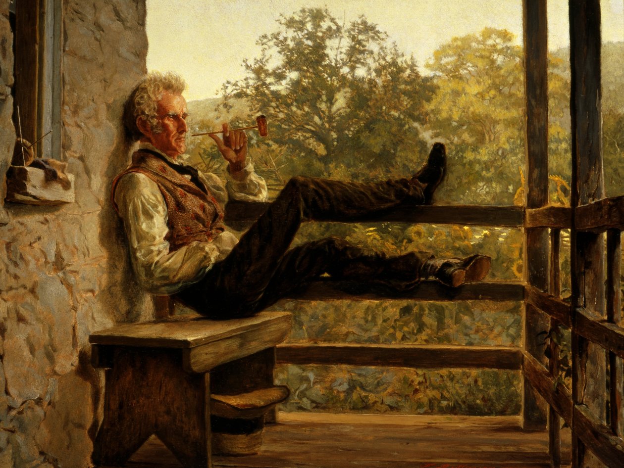 Onafhankelijkheid (Squire Jack Porter) door Frank Blackwell Mayer