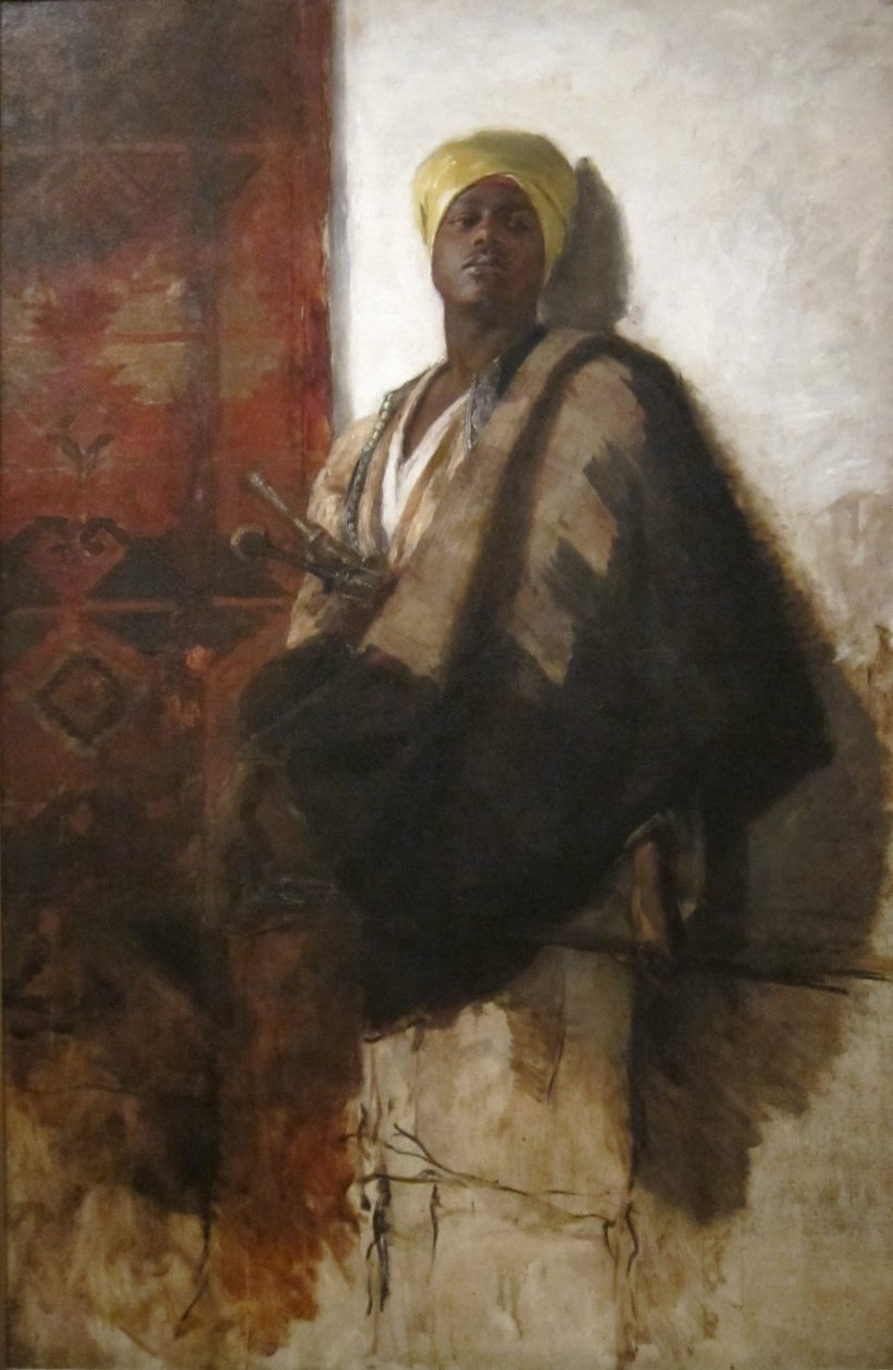 Bewaker van de harem door Frank Duveneck