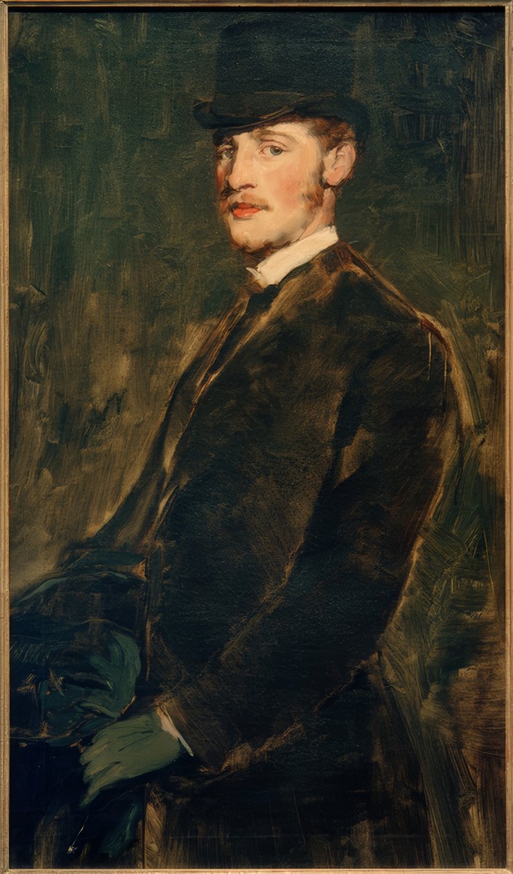 John White Alexander door Frank Duveneck