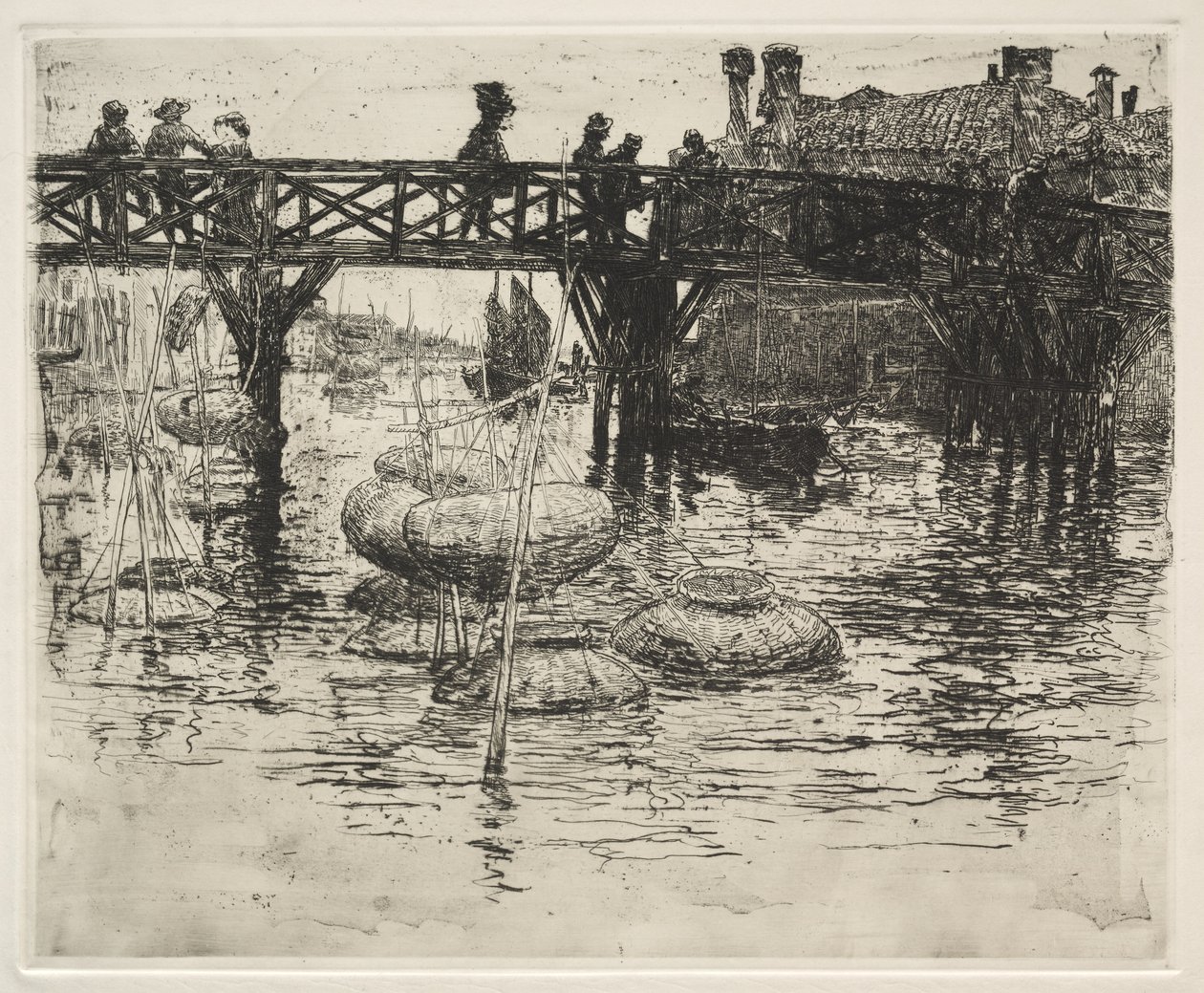 San Pietro in Castello, Venetië, 1883 door Frank Duveneck