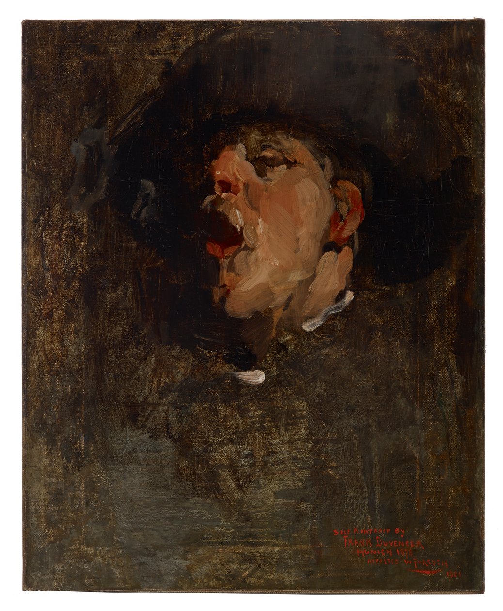 Zelfportret door Frank Duveneck