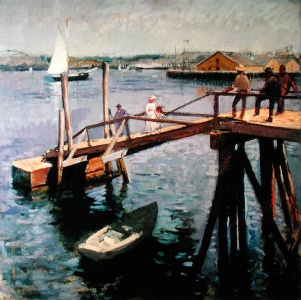Steile helling door Frank Duveneck