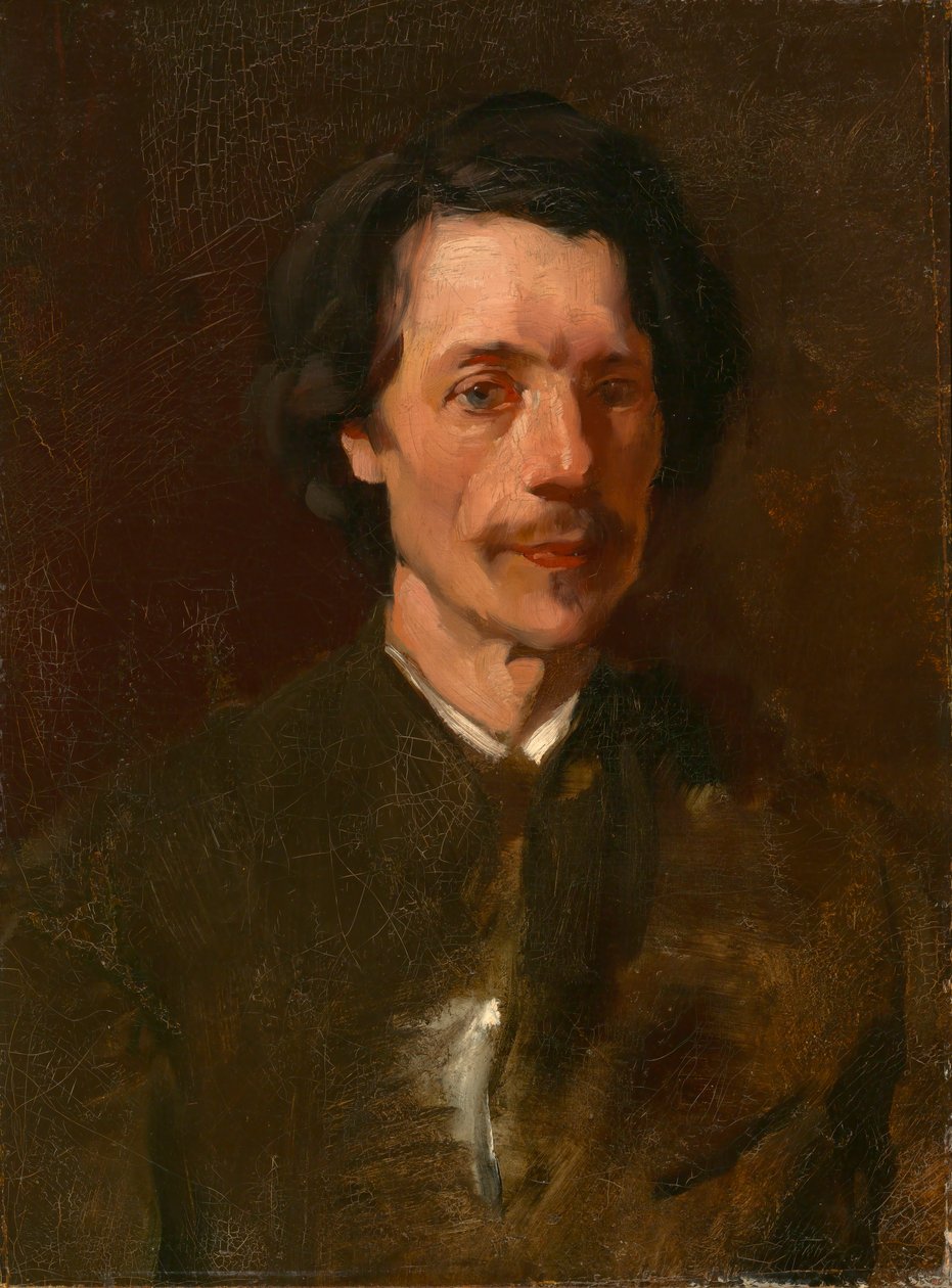 Walter Shirlaw, ca. 1873 door Frank Duveneck