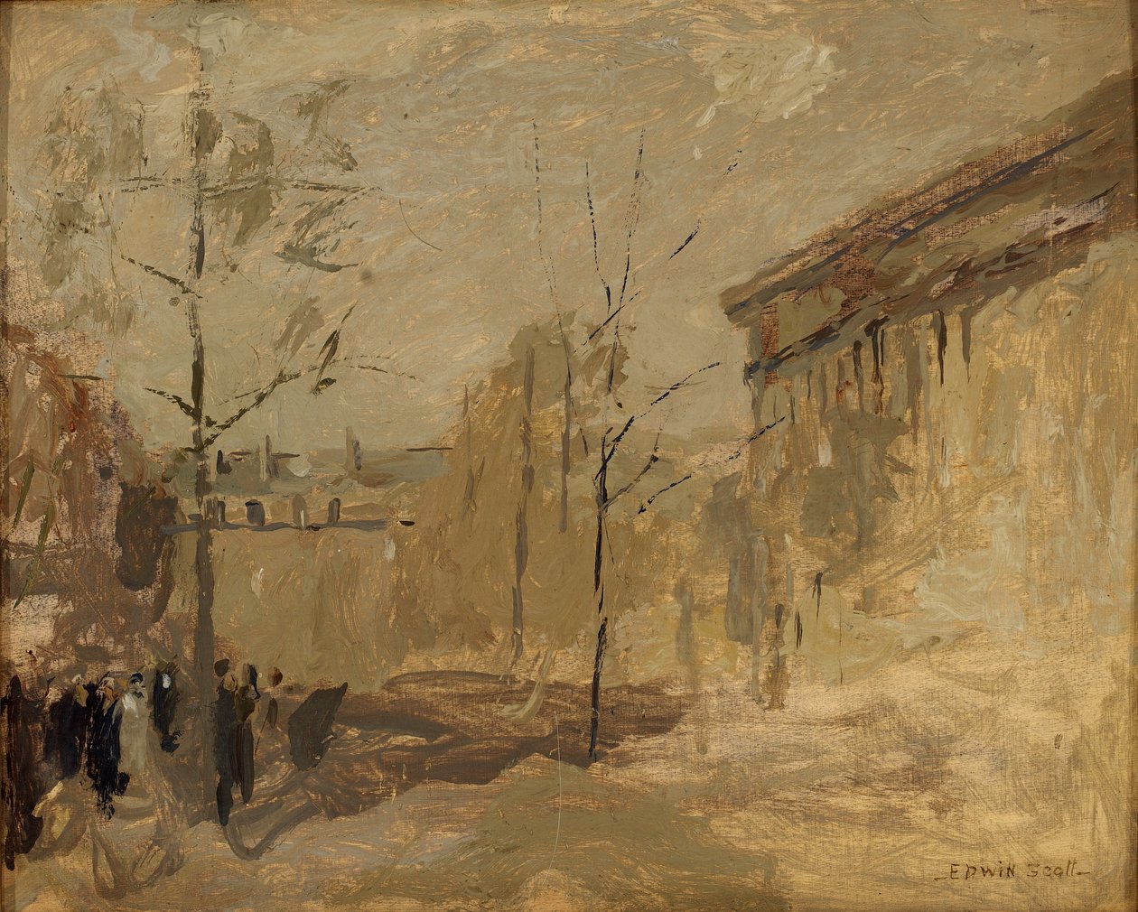 Madeleine plein nr. II door Frank Edwin Scott