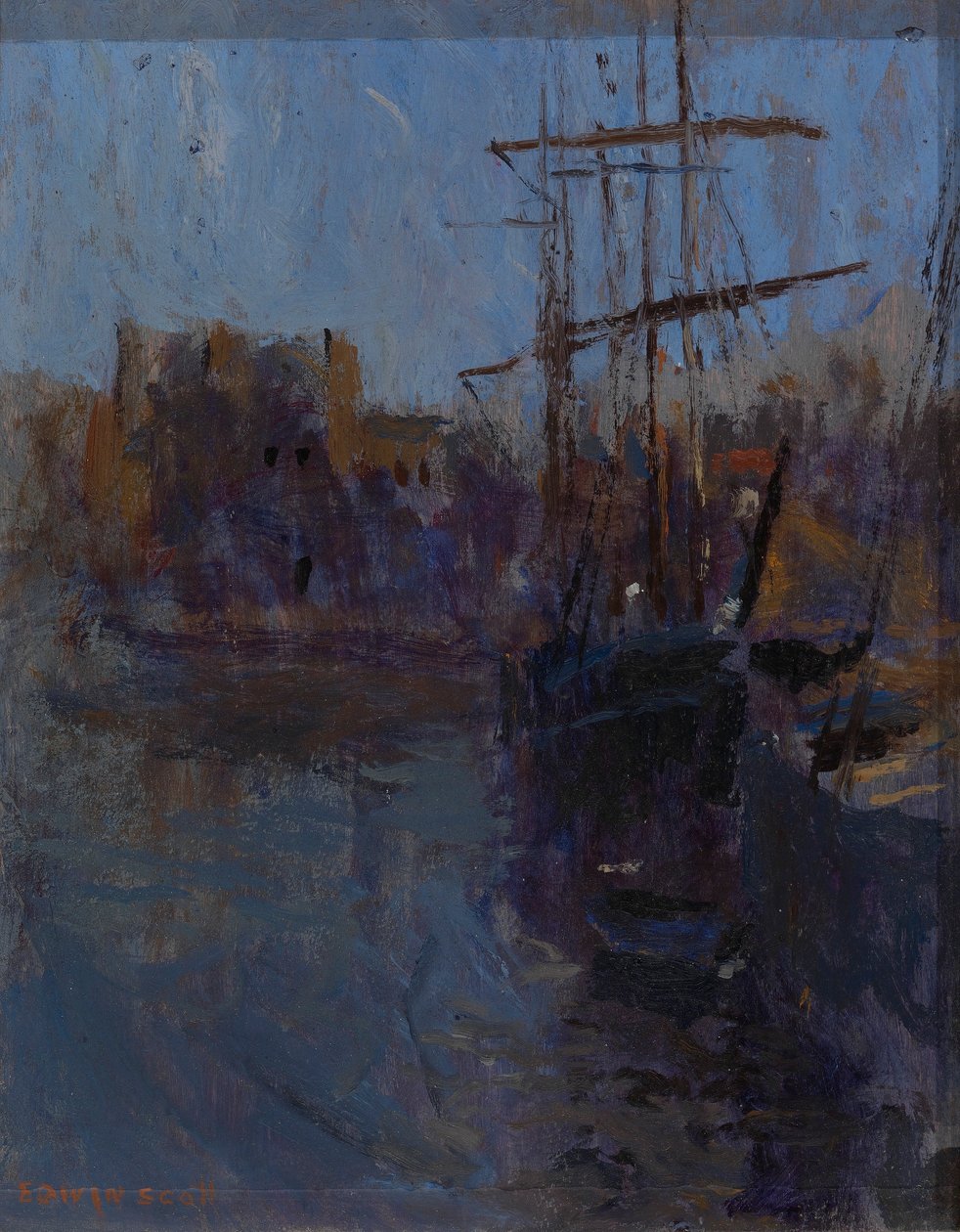 Cherbourg Gate door Frank Edwin Scott