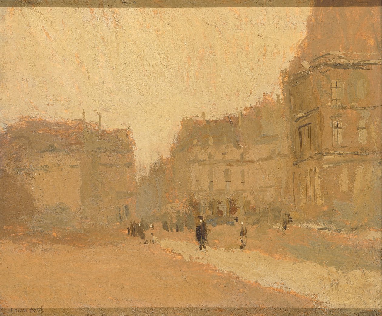 Rue des Pyramides, z.j. door Frank Edwin Scott