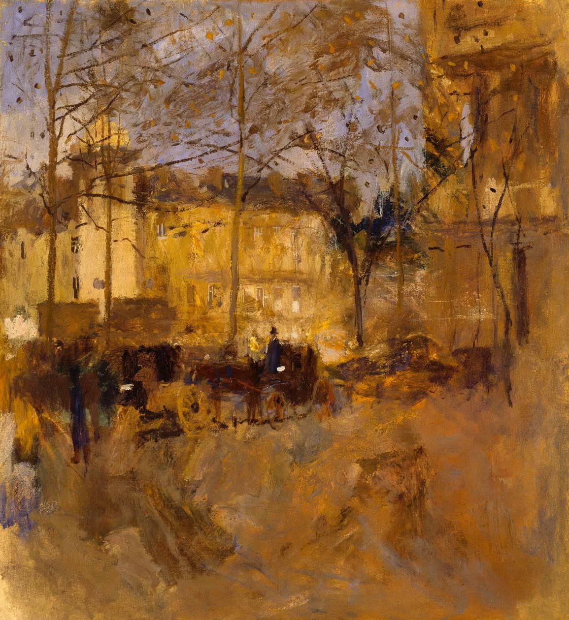 St. Germain des Pres nr. III door Frank Edwin Scott
