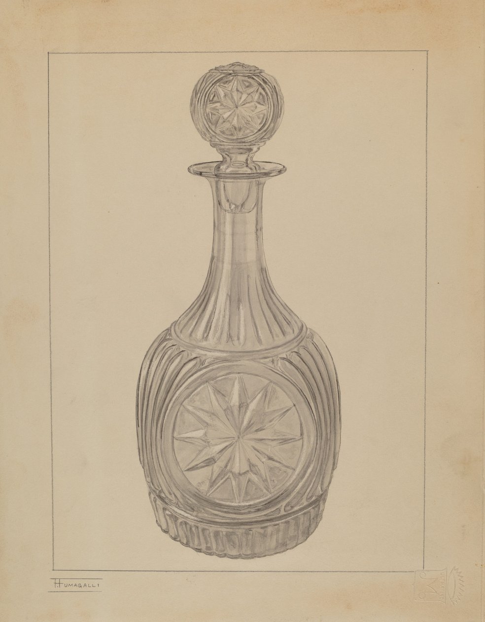 Fles door Frank Fumagalli