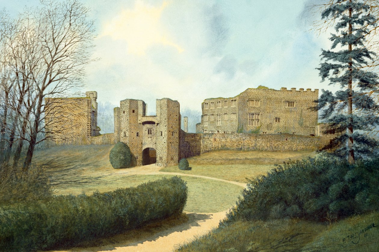 Berry Pomeroy Castle door Frank Gardiner