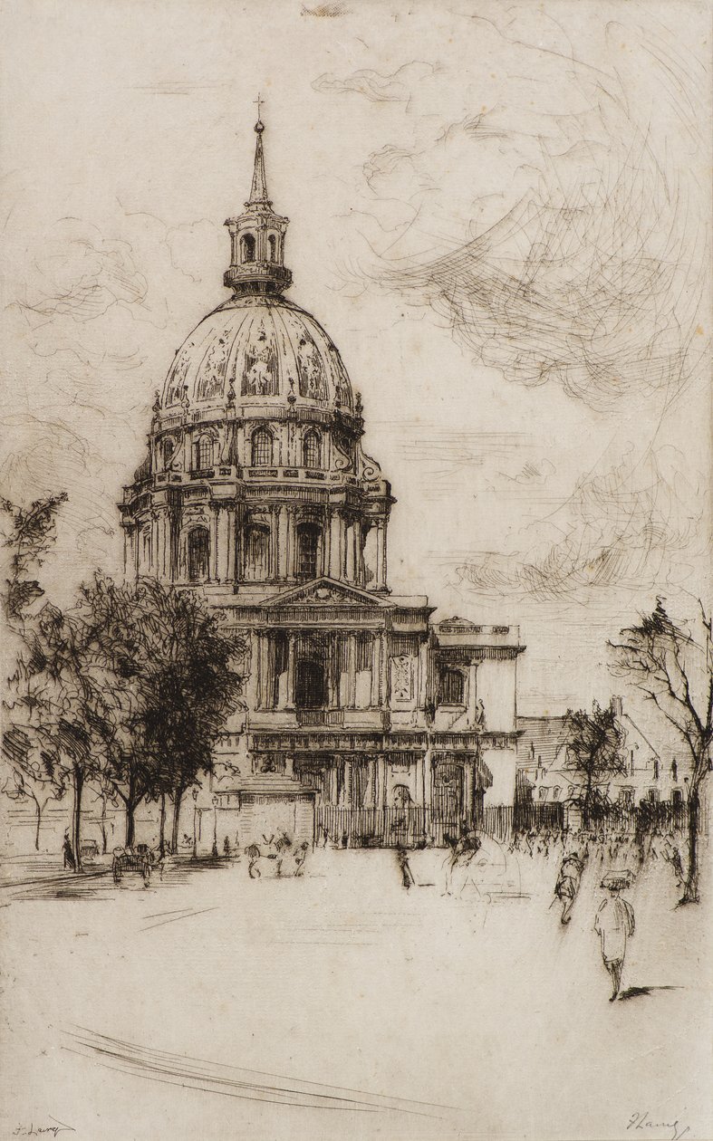 Les Invalides, Parijs door Frank Laing