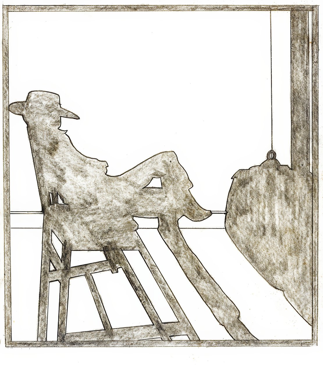 Schaduw door Frank Redlinger
