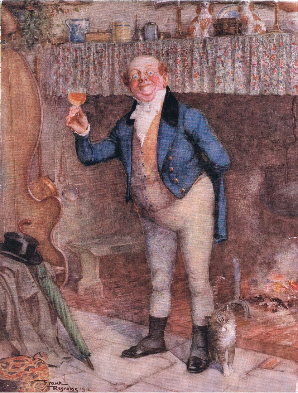 Mr Pickwick (Pickwick Papers) door Frank Reynolds