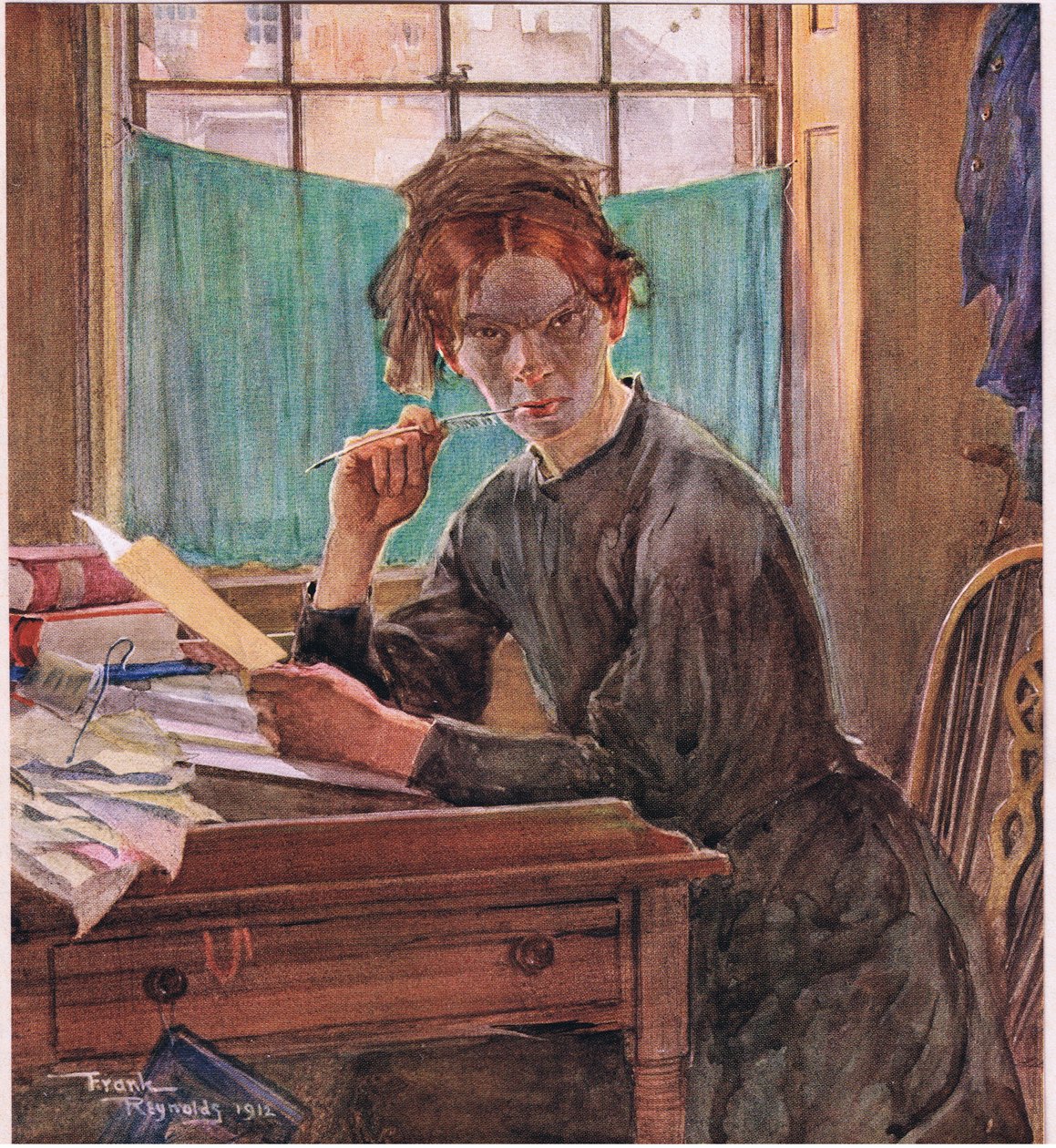 Sally Brass, c.1920 door Frank Reynolds