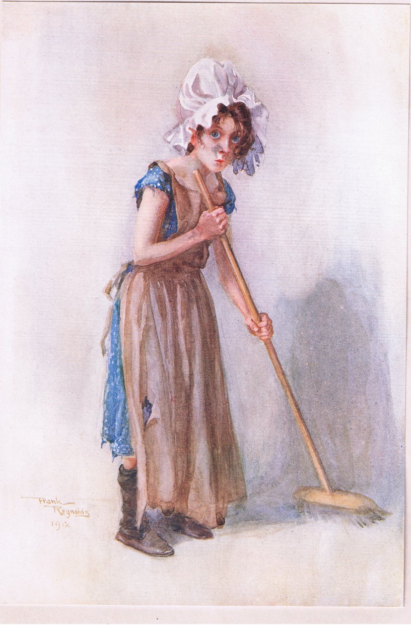 De Markiezin, ca. 1920 (kleur litho) door Frank Reynolds