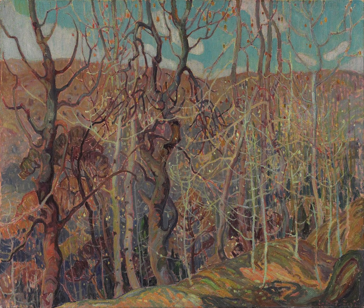 Zilveren Wirwar door Franklin Carmichael
