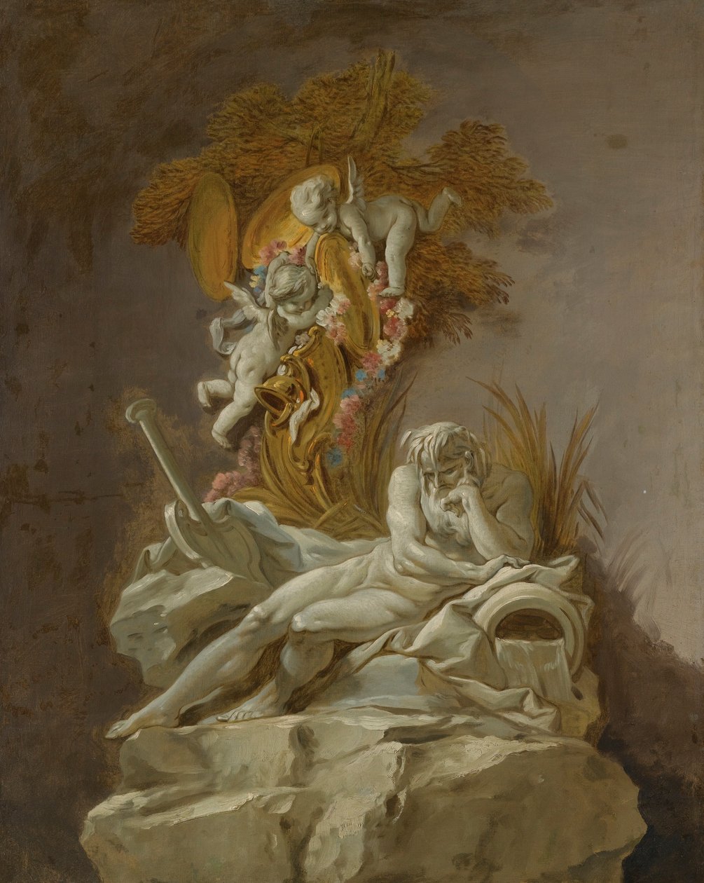 Fonteinstudie door François Boucher