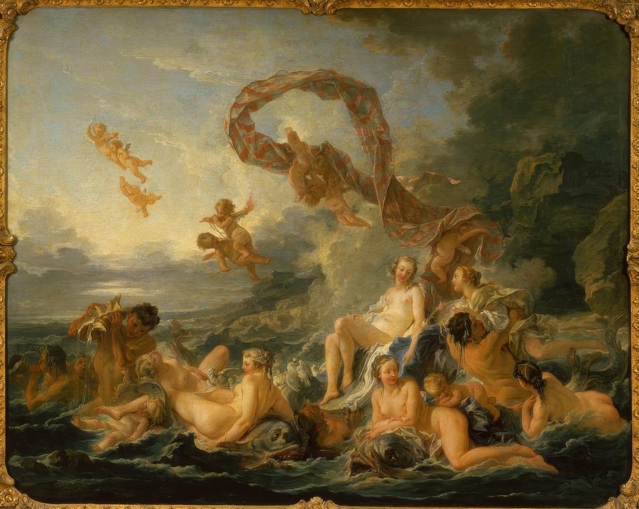 Triomf van Venus door François Boucher