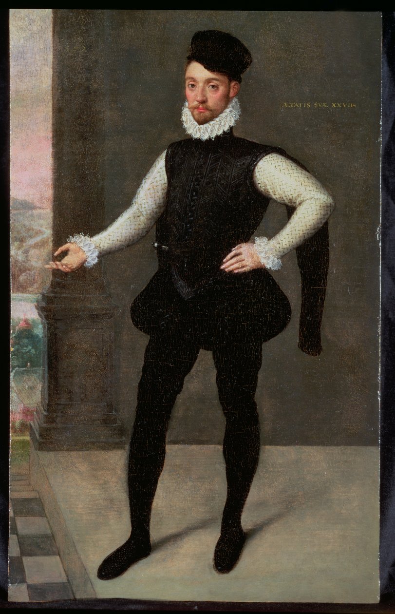 Portret van een Jonge Man door François Clouet