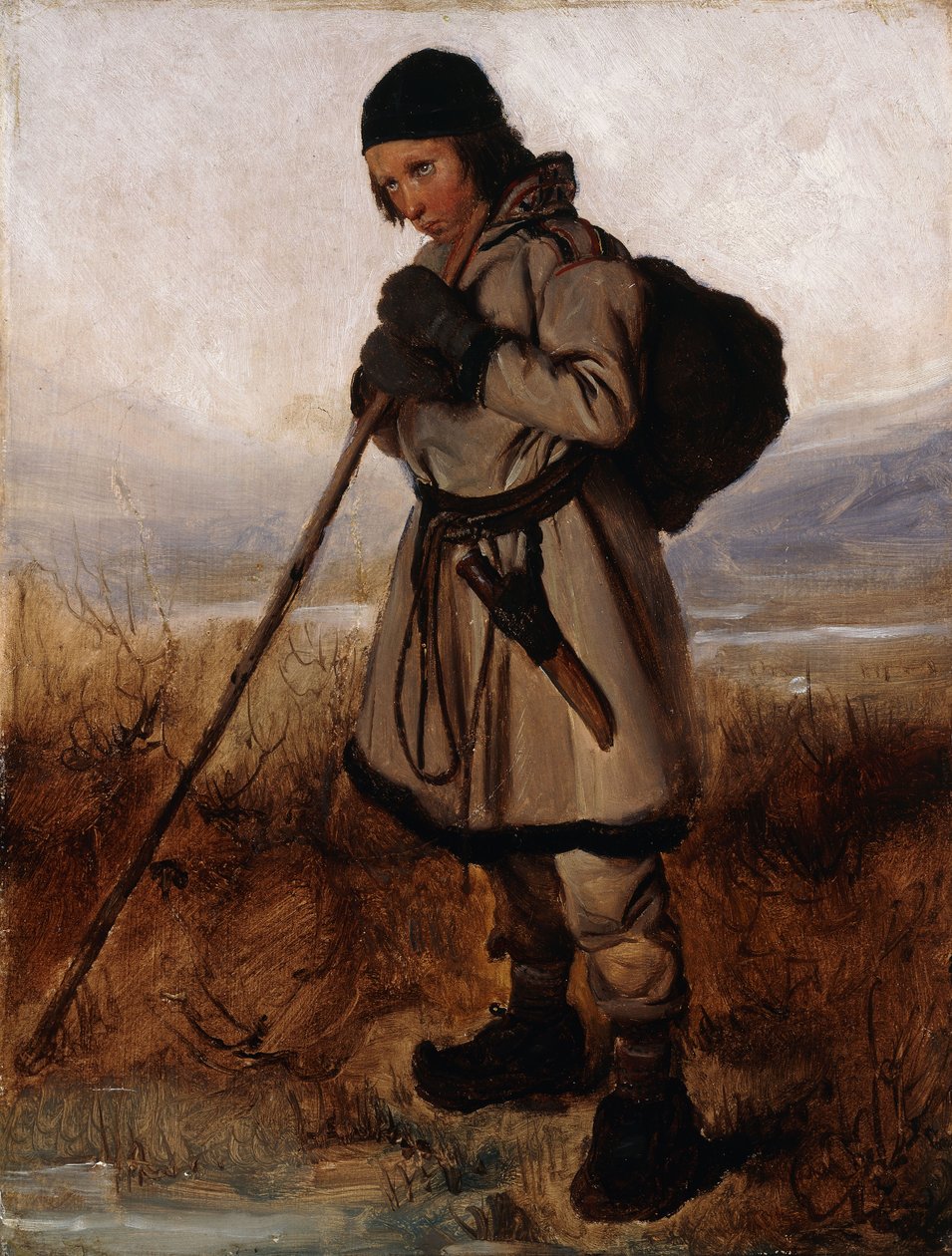 Een Laplander door François Auguste Biard