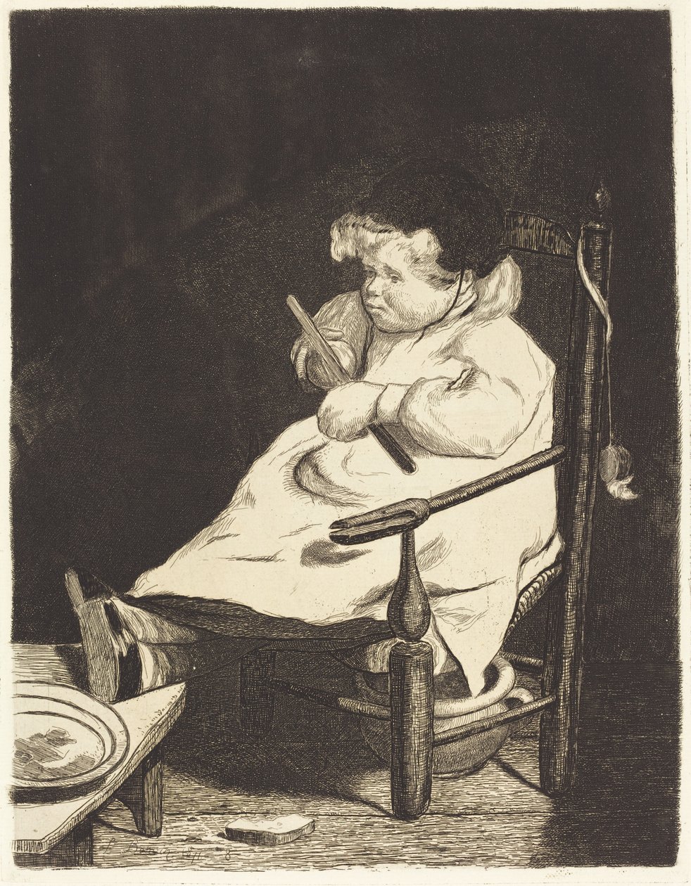 Het Dessert door François Bonvin