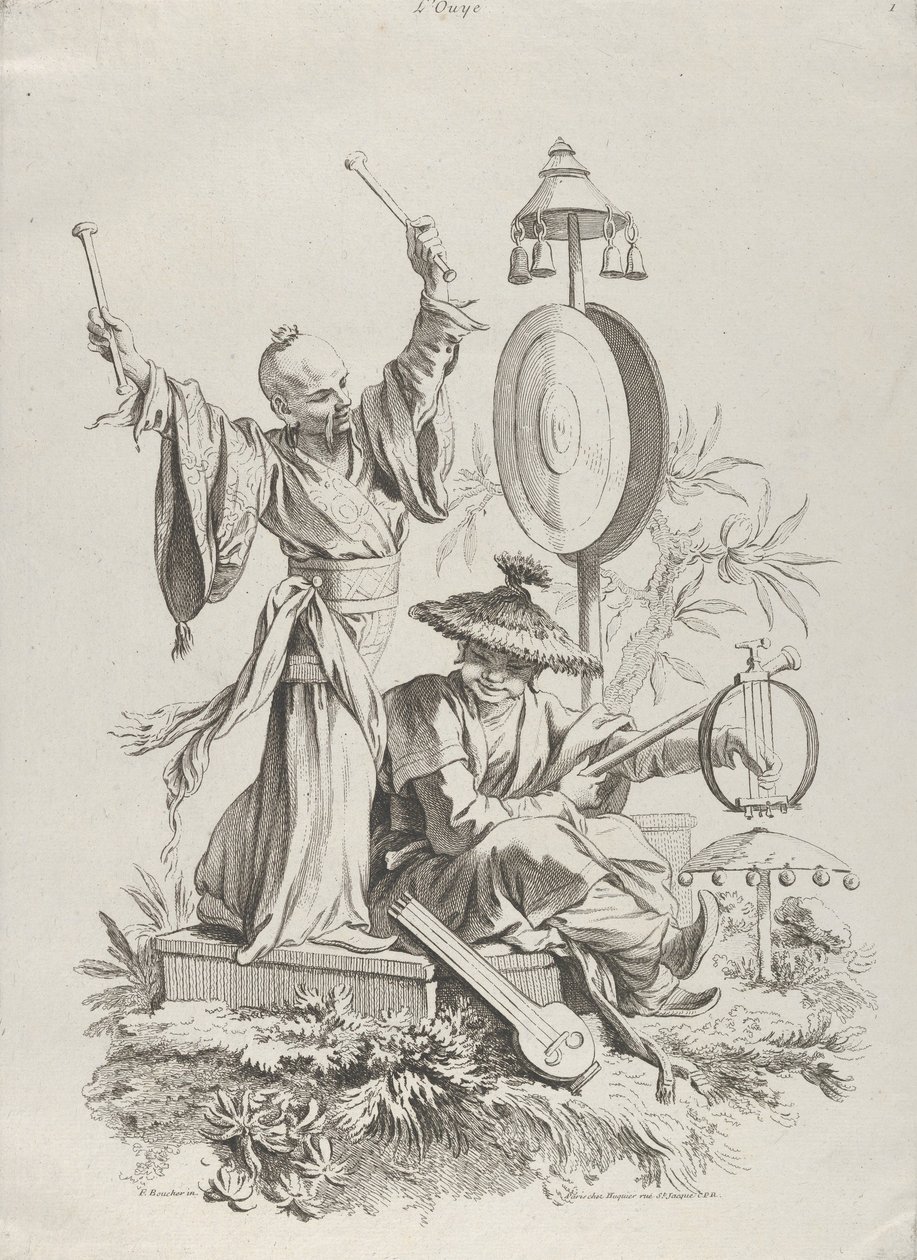 Gehoor, 1720-70 door François Boucher