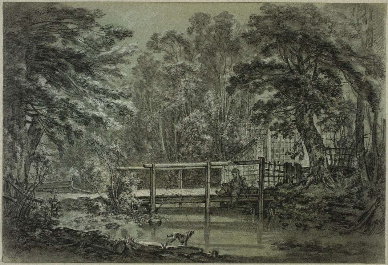 De vissersjongen door François Boucher