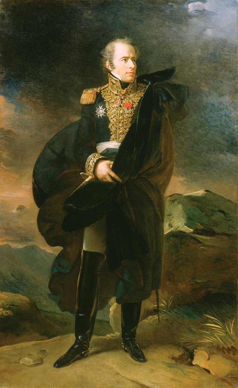 Frans: Portret van Maximiliaan-Sébastien Foy door François Gérard