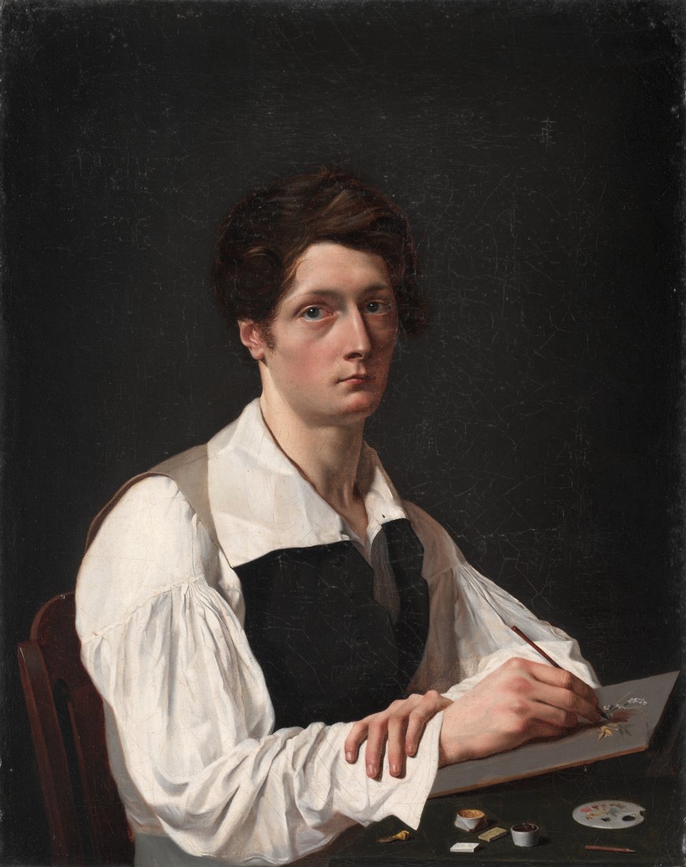 Zelfportret door François LePage