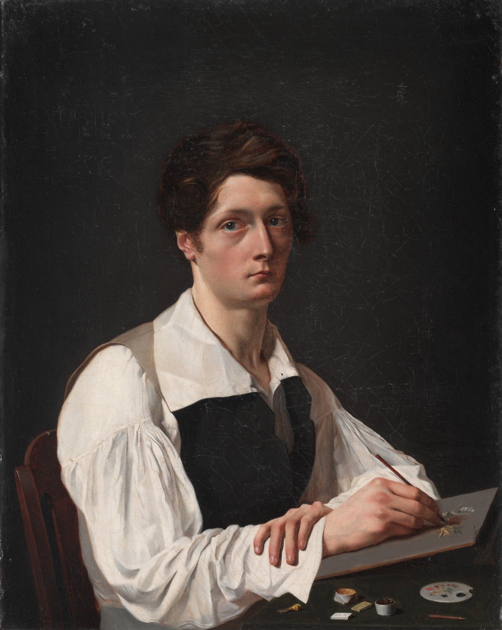 Zelfportret, 1824 door François LePage