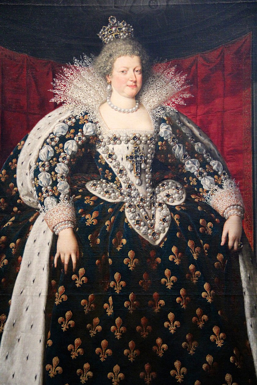 Marie de Médicis door Frans Pourbus the Younger