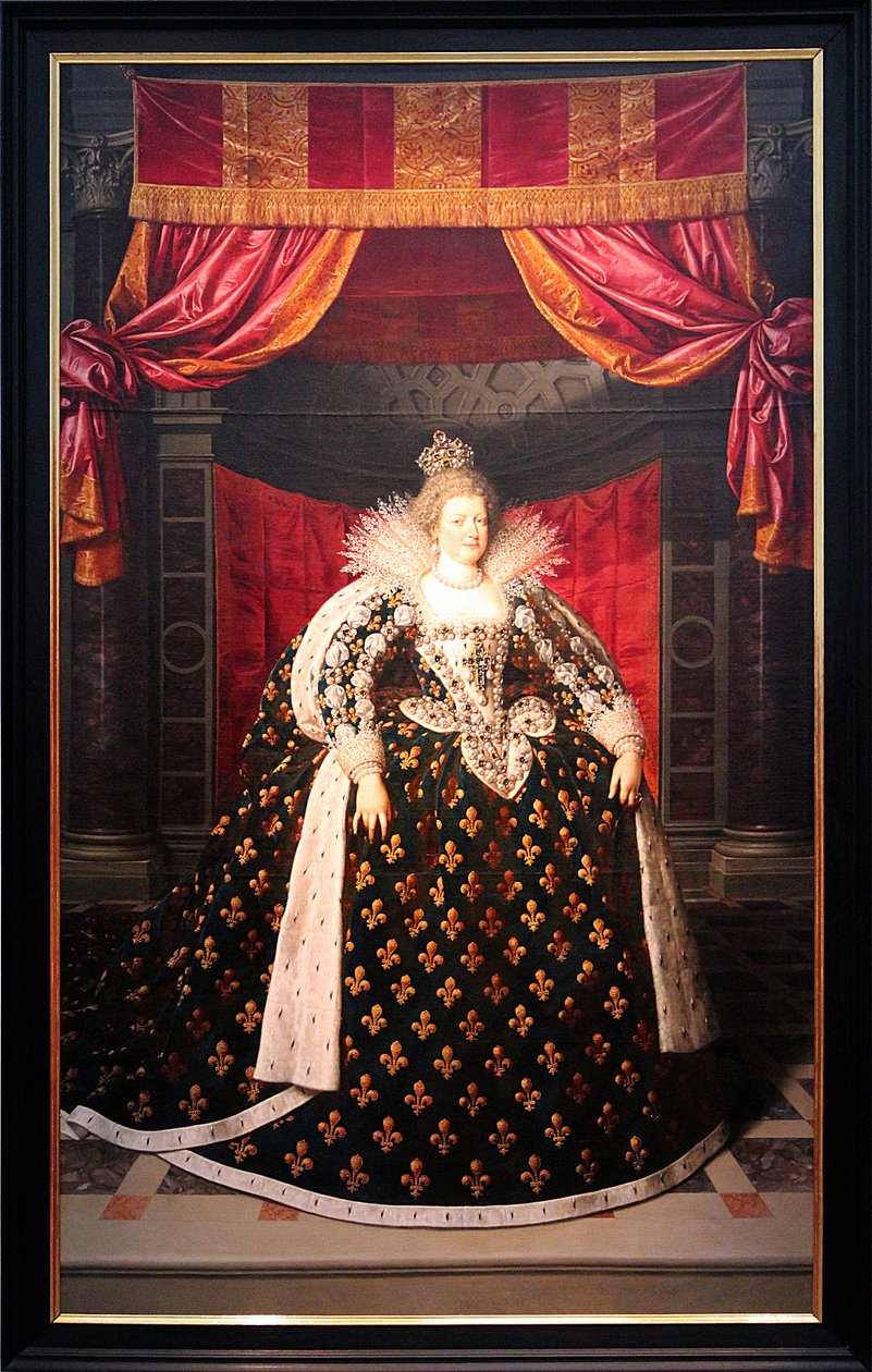 Marie de Médicis door Frans Pourbus the Younger