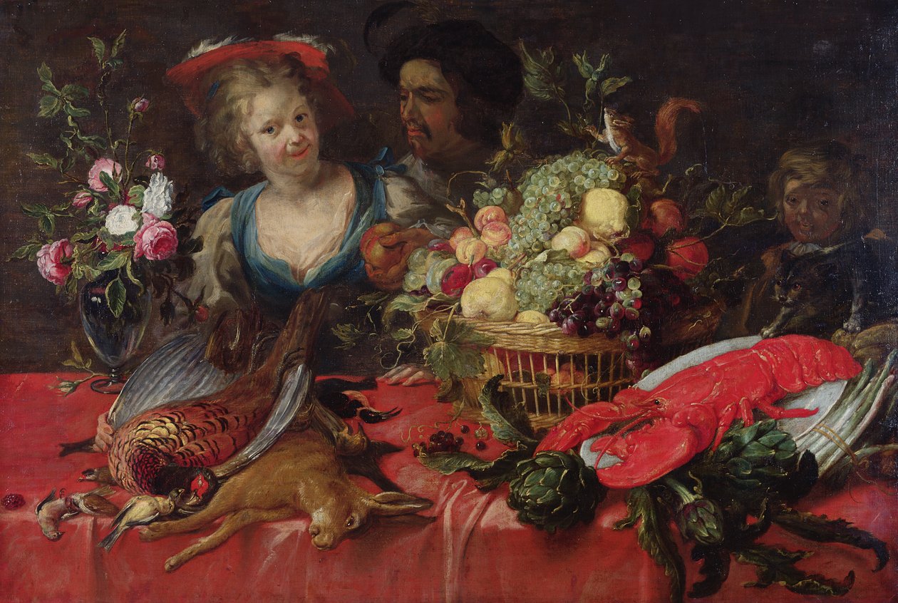 Stilleven door Frans Snyders or Snijders