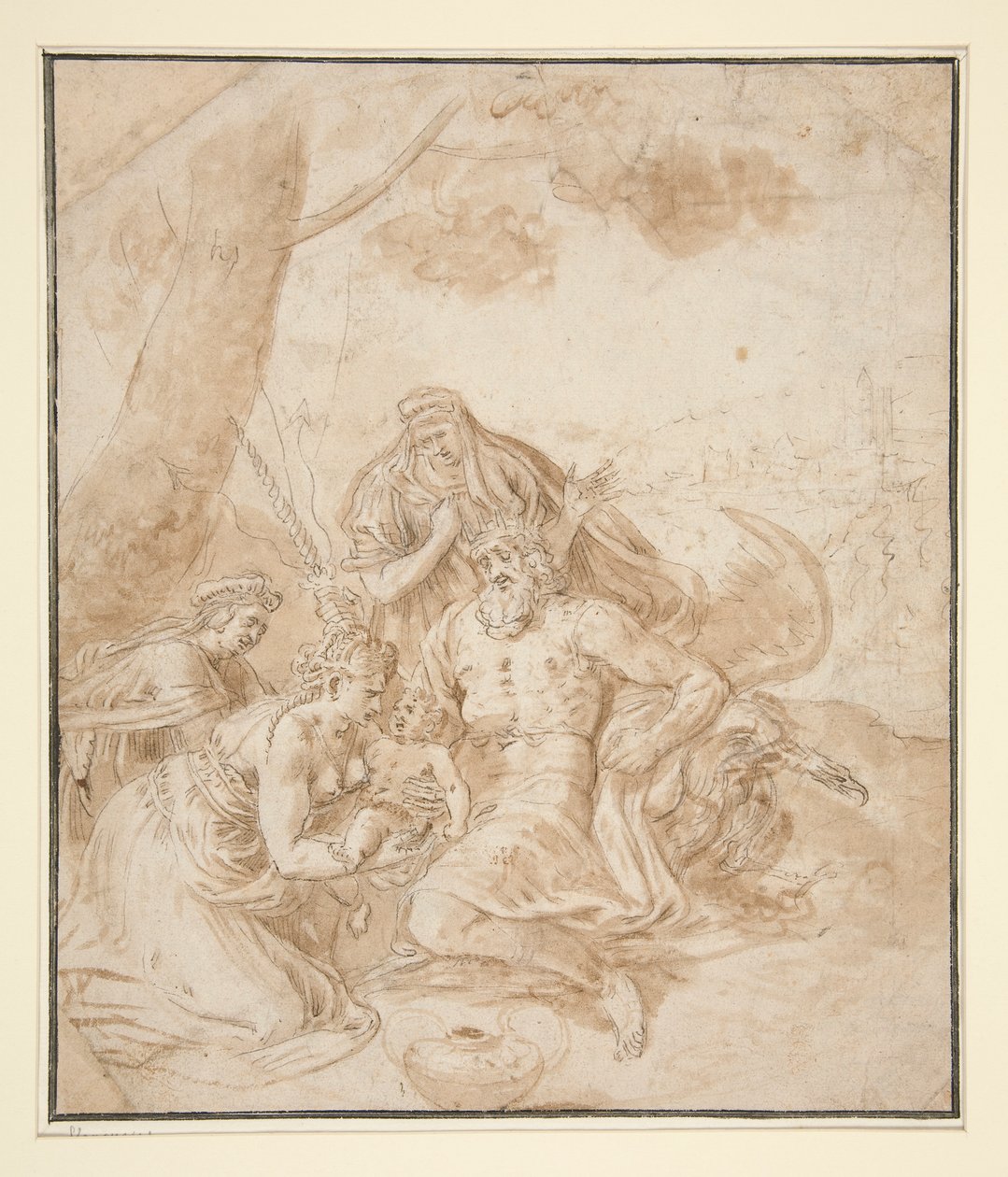 Geboorte van Bacchus door Frans Floris the Elder