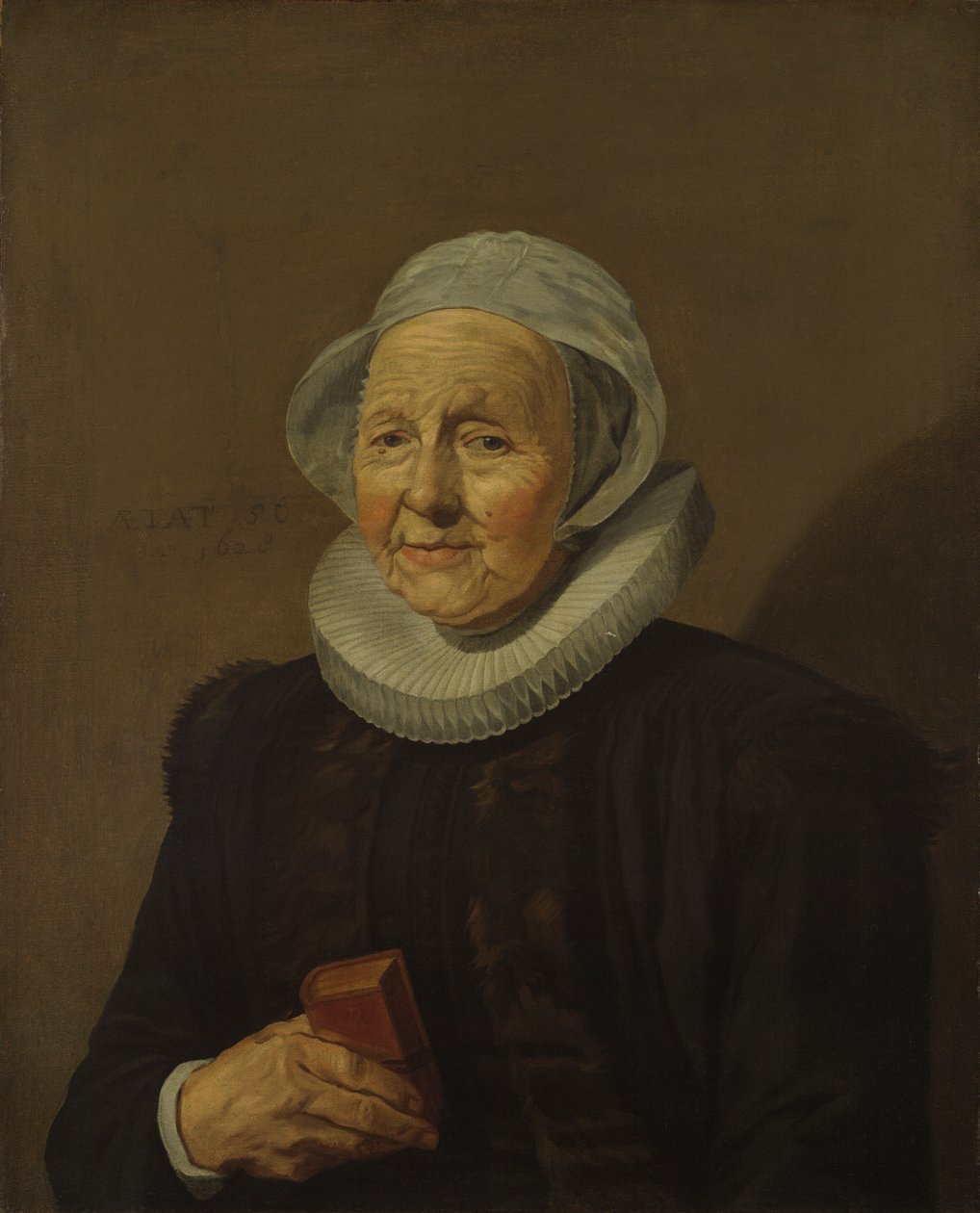 Een oude dame door Frans Hals