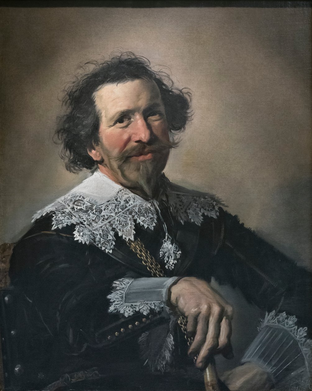 Pieter van den Broecke door Frans Hals